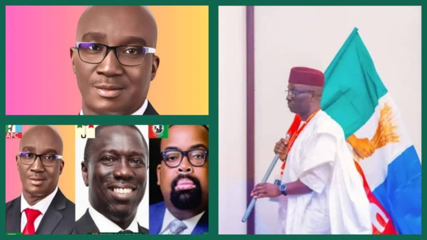 #EdoDecides2024: INEC Declares APC Candidate, Monday Okpebholo As Winner Of Edo Election