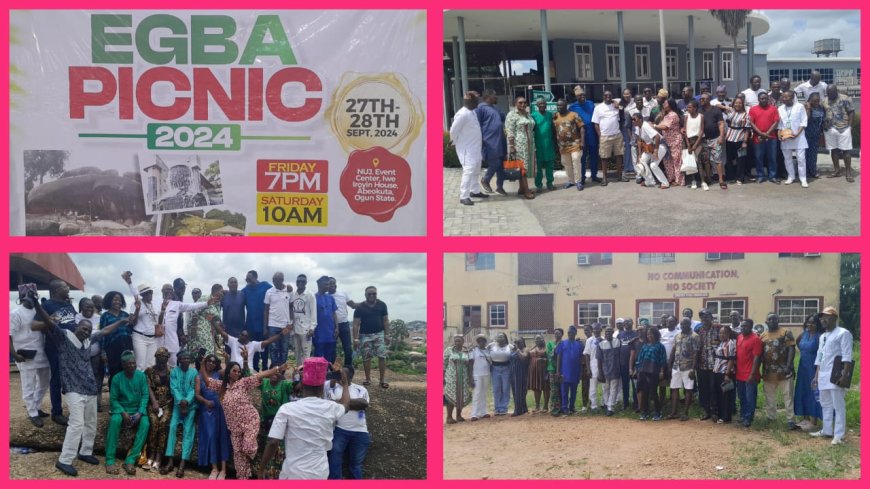 Ojere Igbayen Social Club Floats Picnic in Abeokuta, Urges Alumni Members to Embrace Multiple Streams of Incomes, Networking to Survive Harsh Economy