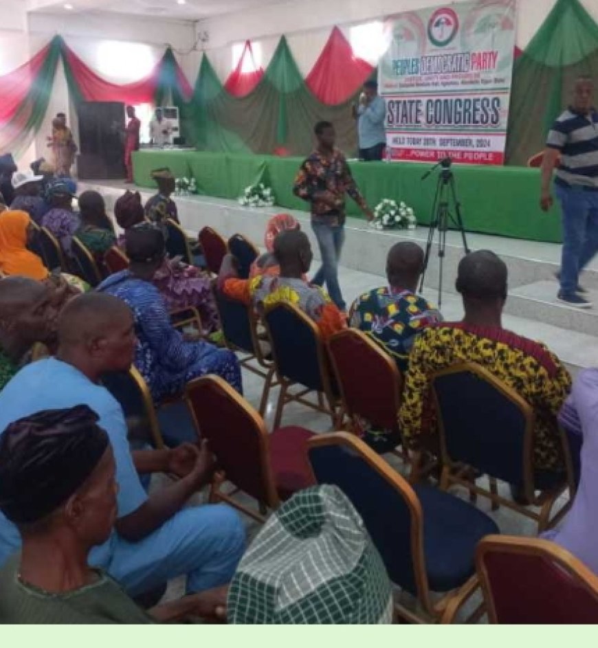 Ogun PDP Crisis Deepens As Factions Produce Two State Chairmen In Parallel Congresses