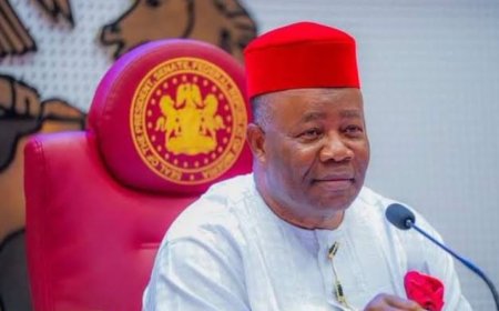 Outrage, Public Reactions Trail 'Grab Any Free Food You See' Comment By Senate President, Godswill Akpabio