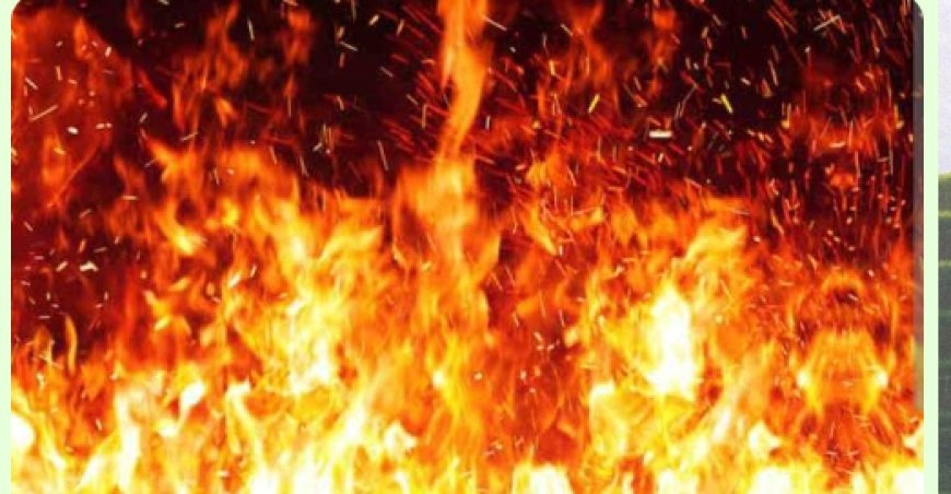 80-Year-Old Woman Burnt To Death, Old Man Rescued By Neighbours As Fire Guts Building in Abeokuta, Police Launch Investigation