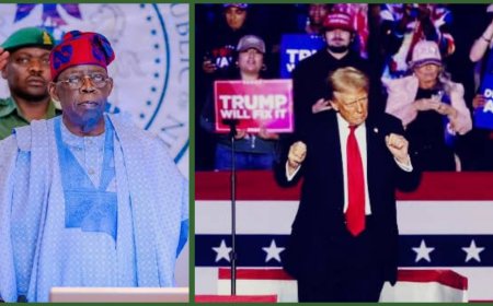 President Tinubu Congratulates Donald Trump On Re-Election, Anticipates Closer Economic Ties Between US, Nigeria