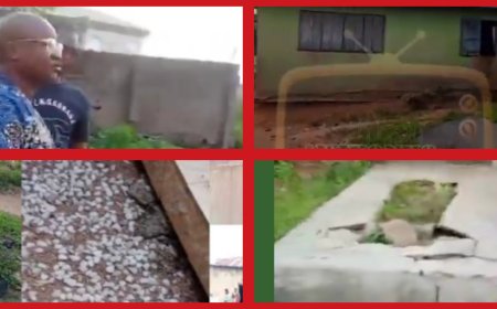 Popular Broadcaster, Makinde Fasunle Uncovers Haunted House Where Ghost Stones Residents in Abeokuta