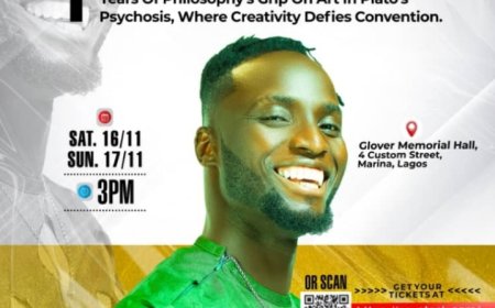 Abiose Unleashes 'Plato's Psychosis' at Lagos International Theatre Festival 2024
