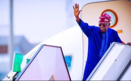 President Tinubu Departs Abuja for Saudi Arabia for Joint Arab-Islamic Summit on Middle East Peace