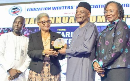 9th Executive Secretary,TETFUND Arc. Sonny Echono Bags Champion of Educational Advancement Award