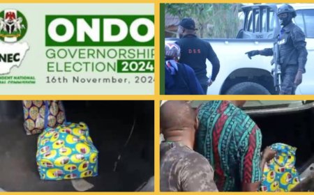 Ondo Gubernatorial Election: DSS Intercepts Suspected Vote Buyer Carrying Two Bags of Money