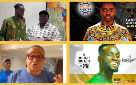 King Saheed Osupa Endorses Plato's Psychosis, Buys 100 Tickets for Giveaways to Lovers of Stage Plays