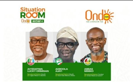 Ondo Decides 2024  Aiyedatiwa Heads for Landslide Victory From Released Results in 13 LG Areas