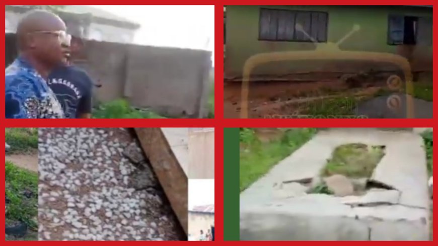 Popular Broadcaster, Makinde Fasunle Uncovers Haunted House Where Ghost Stones Residents in Abeokuta