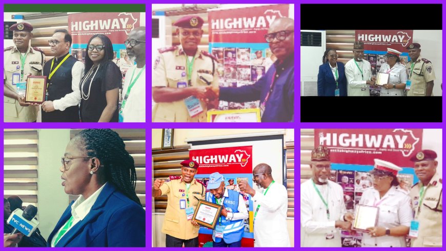 OnTheHighwayAfrica  Honours Mercedes-Benz, Toyota, DG NADDC, OTN News CEO, Olufemi Orunsola, Others at Road Safety Campaigns Flag Off in Lagos