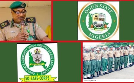 So-Safe Corps Beefs Up Security in Ogun Ahead of Yuletide Celebrations, Roll Out Security Lines to Residents