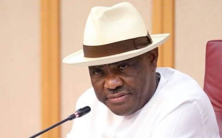 Wike Blows Hot, Revokes FCT Lands of Buhari, Abbas, Akume, 759 Other Prominent Figures, Threaten Same to Minority Leader of Rep