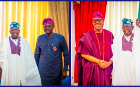 2025 Will Yield Better Dividends of Democracy for Nigerians, Sanwo-Olu, Abiodun Assures After Meeting Tinubu in Lagos