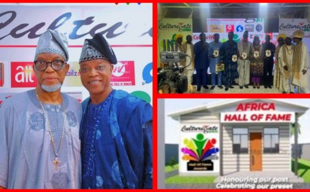 Segun Odegbami, Olusesan Ekisola, Fatai Adiyeloja, Others Inducted into CultureGateAfrica Hall of Fame, Honoured with Unforgettable Awards 2024