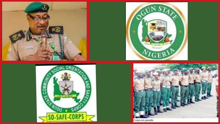 So-Safe Corps Beefs Up Security in Ogun Ahead of Yuletide Celebrations, Roll Out Security Lines to Residents