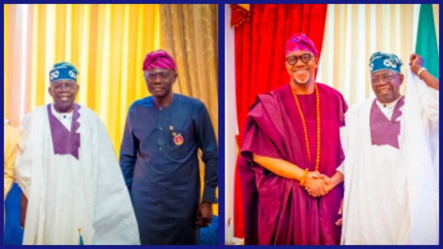 2025 Will Yield Better Dividends of Democracy for Nigerians, Sanwo-Olu, Abiodun Assures After Meeting Tinubu in Lagos 