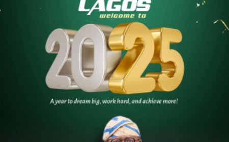 "Lagos is Not Just a City; It is An Energy, a Movement", Says Sanwo-Olu, Welcomes Lagosians to 2025