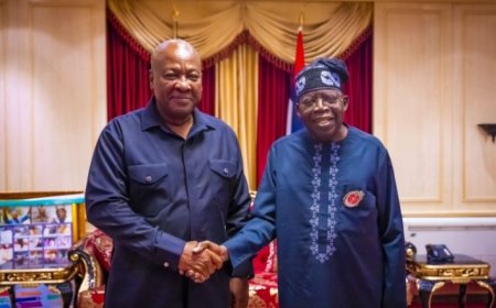 Tinubu Departs Nigeria for Ghana Today to Attend John Dramani Mahama's Inauguration