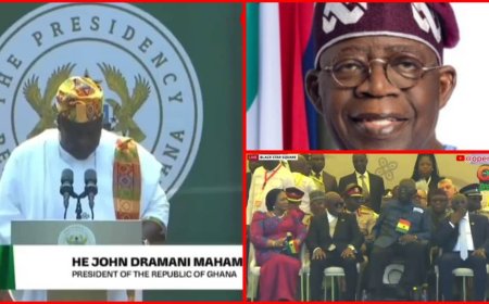BREAKING NEWS! ASIWAJU BOLA TINUBU PRONOUNCED 'PRESIDENT OF THE FEDERAL REPUBLIC OF GHANA'
