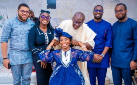LOVE IN JANUARY: Sanwo-Olu Celebrates Lagos First Lady at 58,  Showers Encomium on Her Virtues