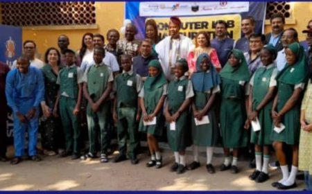 Rotary Club of Lagos Island Empowers Students of Wahab Folawiyo High School with Multi-Million Naira Computer Laboratory Project