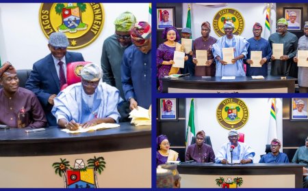 Sanwo-Olu Signs ₦3.37 trillion 2025 Appropriation Bill to Law, Says "It's a Strategic Blueprint for Greater Lagos"