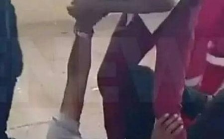 Photos: Drama as Student Beats Teacher Mercilessly For Allegedly Dragging Girlfriend With Him