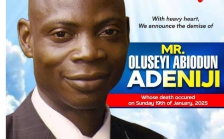 Tragedy Strikes in Abeokuta As FMC Official Commits Suicide in Ogun Barely A Month to Child's Wedding