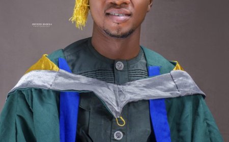 FUNAAB First Class Graduate, Segun Okewusi, Shares How Extreme Poverty Almost Stopped His Dreams