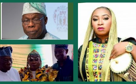 "I’m A Christian But I Don’t Joke With Ifa", Says Obasanjo at Lady Drummer Ara's Birthday, Calls for Preservation of African Cultural Heritage