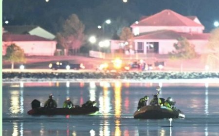Washington Plane Collission With Helicopter: Rescue Operators Recover 18 Bodies from Washington River