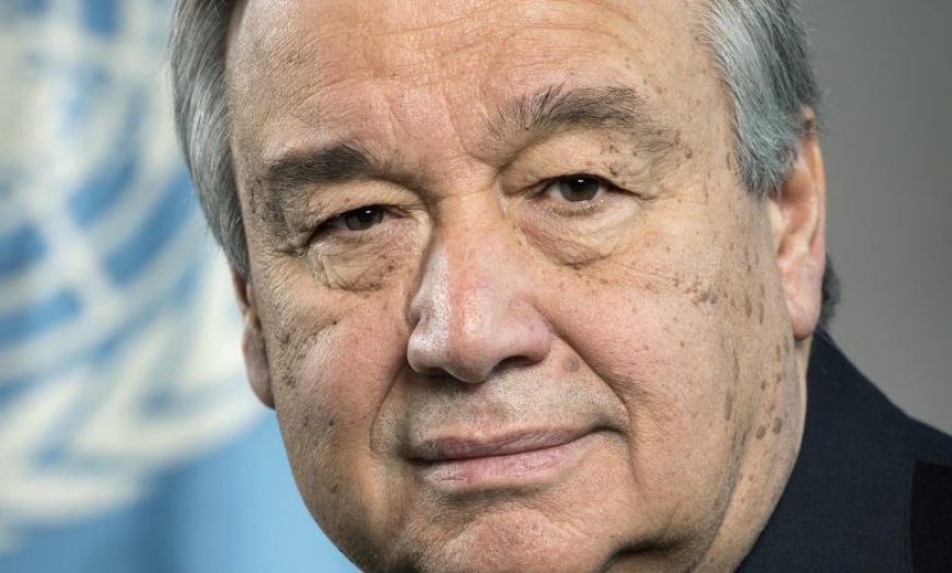 United Nations' Secretary General, António Guterres Calls For Global Unity in 2025