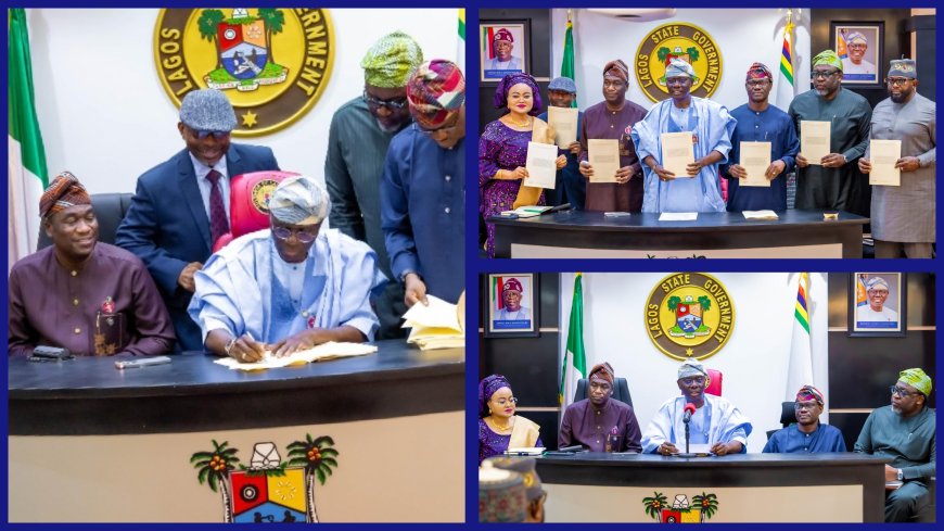 Sanwo-Olu Signs ₦3.37 trillion 2025 Appropriation Bill to Law, Says "It's a Strategic Blueprint for Greater Lagos"