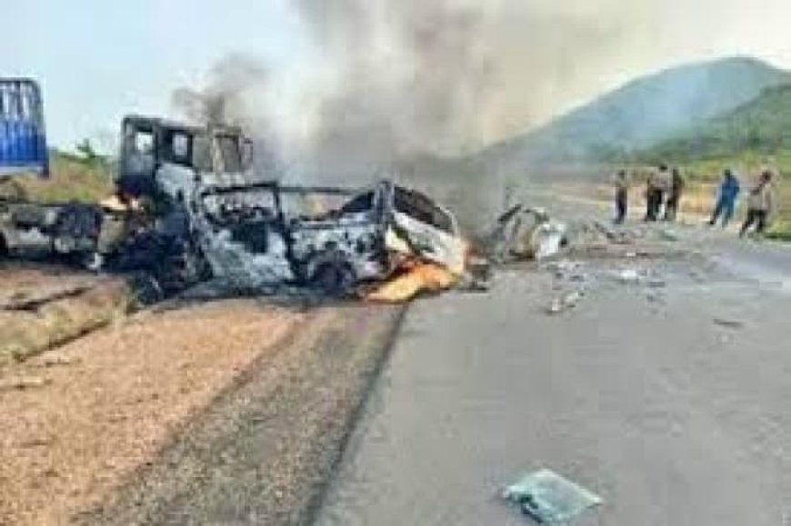 Tragedy Strikes As 19 Wedding Guests Burnt to Death in Road Crash