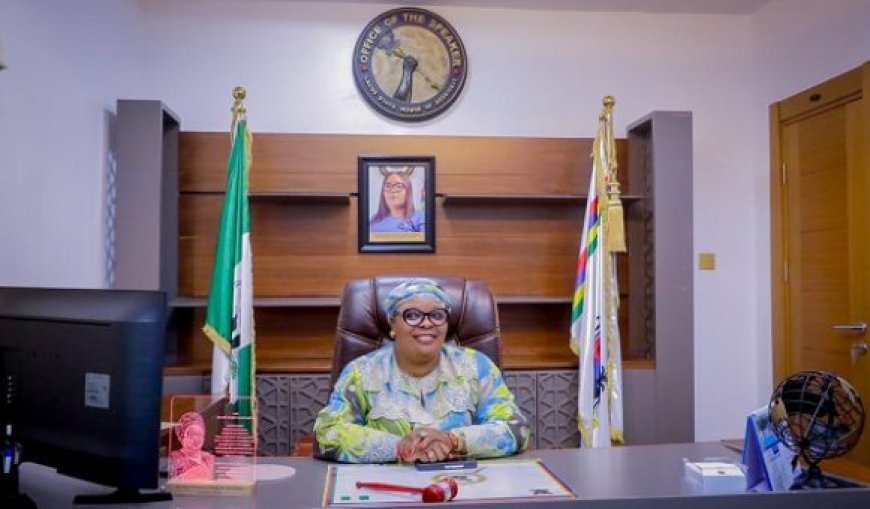 PHOTOS: Amid Crisis, Mojisola Meranda Officially Moved to Lagos Speaker’s Office