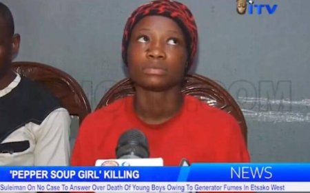 Follow Up: Teenager Falsely Accused of Poisoning Boyfriend, 4 Others With Pepper Soup Declared Innocent