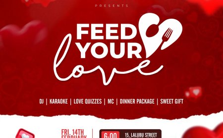 FEED YOUR LOVE: Wokcity Restaurant Abeokuta Preaches Love for Good Food, To Host Lovers Dinner Out