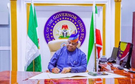 I Blocked Godfathers From Looting Osun...I Didn’t Owe Anybody Any Favours Because Nobody Financed My Campaign - Governor Adeleke