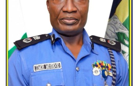 CP Jimoh Assumes Office as 41st Lagos Police Boss, Vows to Build on Ishola's Legacy