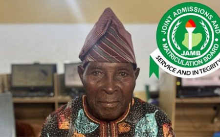 Dream Come True as 99-Year-Old Man Registers For 2025 UTME to Study Political Science in UI