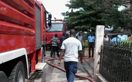 Tears Flow as Fire Gulps Multi-Million Naira Property on Liberty Road in Ibadan