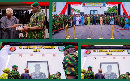 Army Renames Ikeja Cantonment After Taoreed Lagbaja