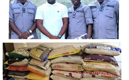 Ramadan Palliatives: Customs Service Partners Oko Opo Foundation to Support Widows, Donates 30 Bags of Rice
