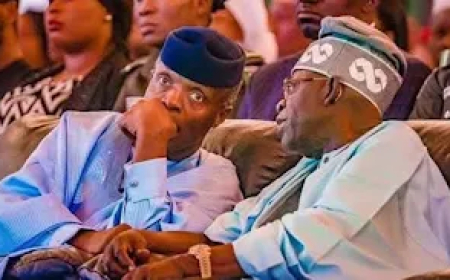 Tinubu Hails His Long Time Ally, Former Vice President Osinbajo at 68