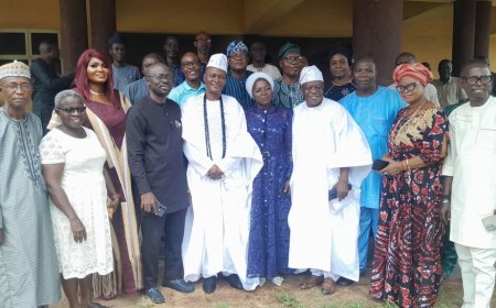 VIDEO: Sights and Sounds of How Mapoly Rector, DS Adegbenro Polytechnic Rector, Others Shower Encomiums on Oladimeji at Retirement Ceremony