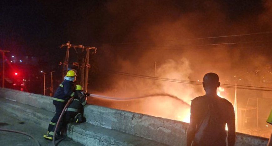 Another Tanker Explosion Shuts Down Otedola Bridge in Lagos