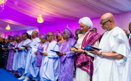 Pa Adebanjo Goes Home: Obasanjo, Osinbajo, Obi, Abiodun, Other Prominent Nigerians Bid Him Farewell