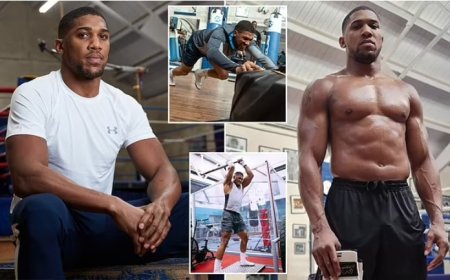 Anthony Joshua Set For Elbow Surgery, Says ‘I Can’t Punch Properly’