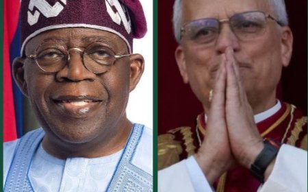 Tinubu Joins World Leaders to Congratulate First American Pope, Leo XIV